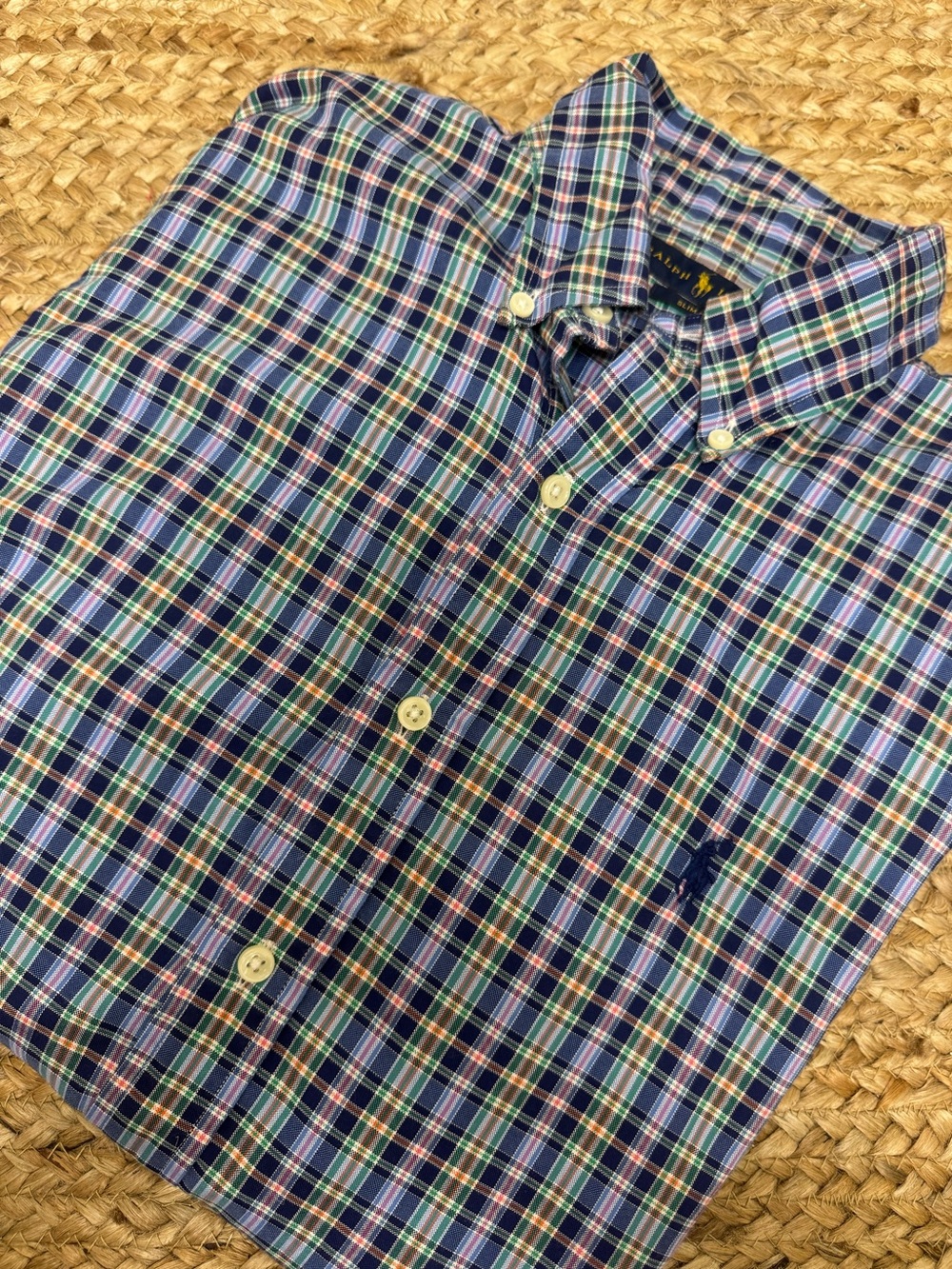 Men’s Ralph Lauren Slim Fit Medium Blue Multi